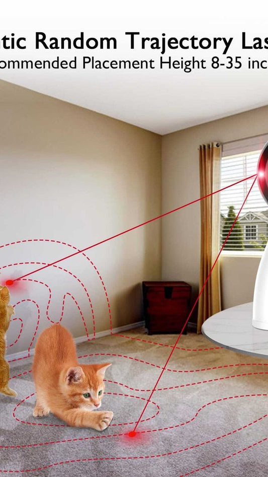 Automatic Interactive Laser Toy for Cats