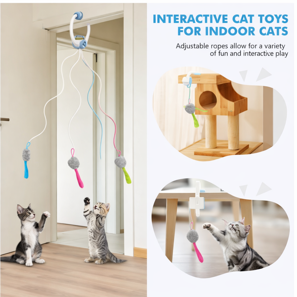 CatPlay Motion™ – Automatic Interactive Cat Toy (USB Rechargeable)
