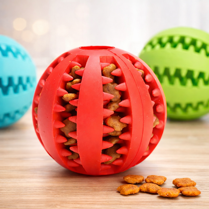 Treat-Dispensing Ball – Interactive Snack Toy 🐾