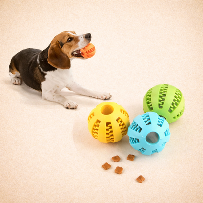 Treat-Dispensing Ball – Interactive Snack Toy 🐾