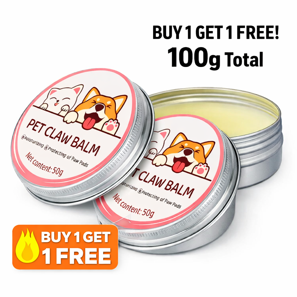 Pet Claw Balm 100g (Buy 1 Get 1 Free) – Paw & Nose Moisturising Repair for Cats & Dogs