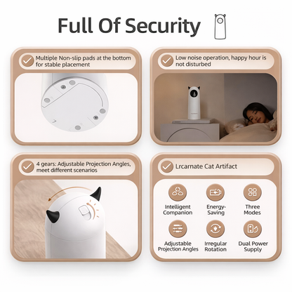 Automatic Laser Toy for Cats (USB)
