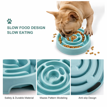 Dog Slow Feeder Bowl 🥣