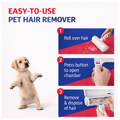 Reusable Pet Hair Remover Roller 🐾