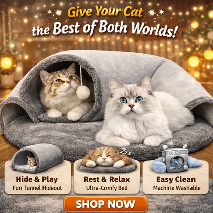 CatHaven™ Hide & Sleep Bed