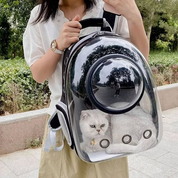 Cat Carrier Backpack – Transparent Space Capsule 🐱🎒